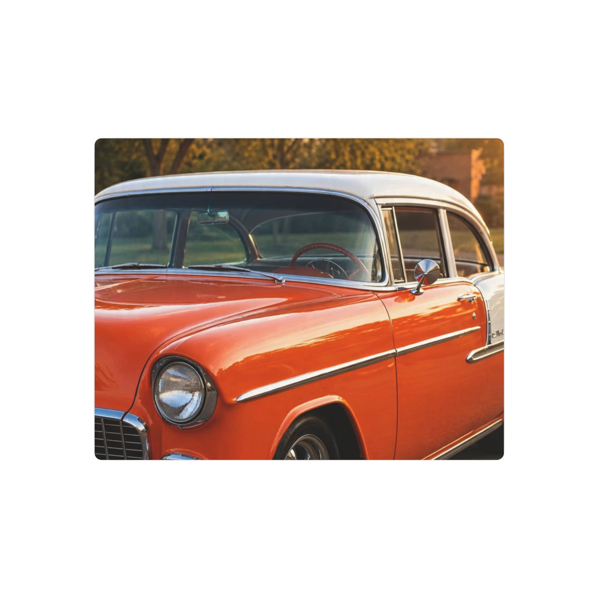'55 Chevy Metal Sign