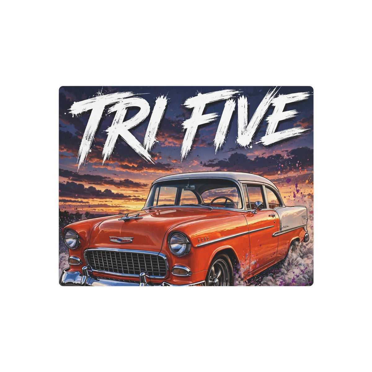TRI FIVE Metal Sign