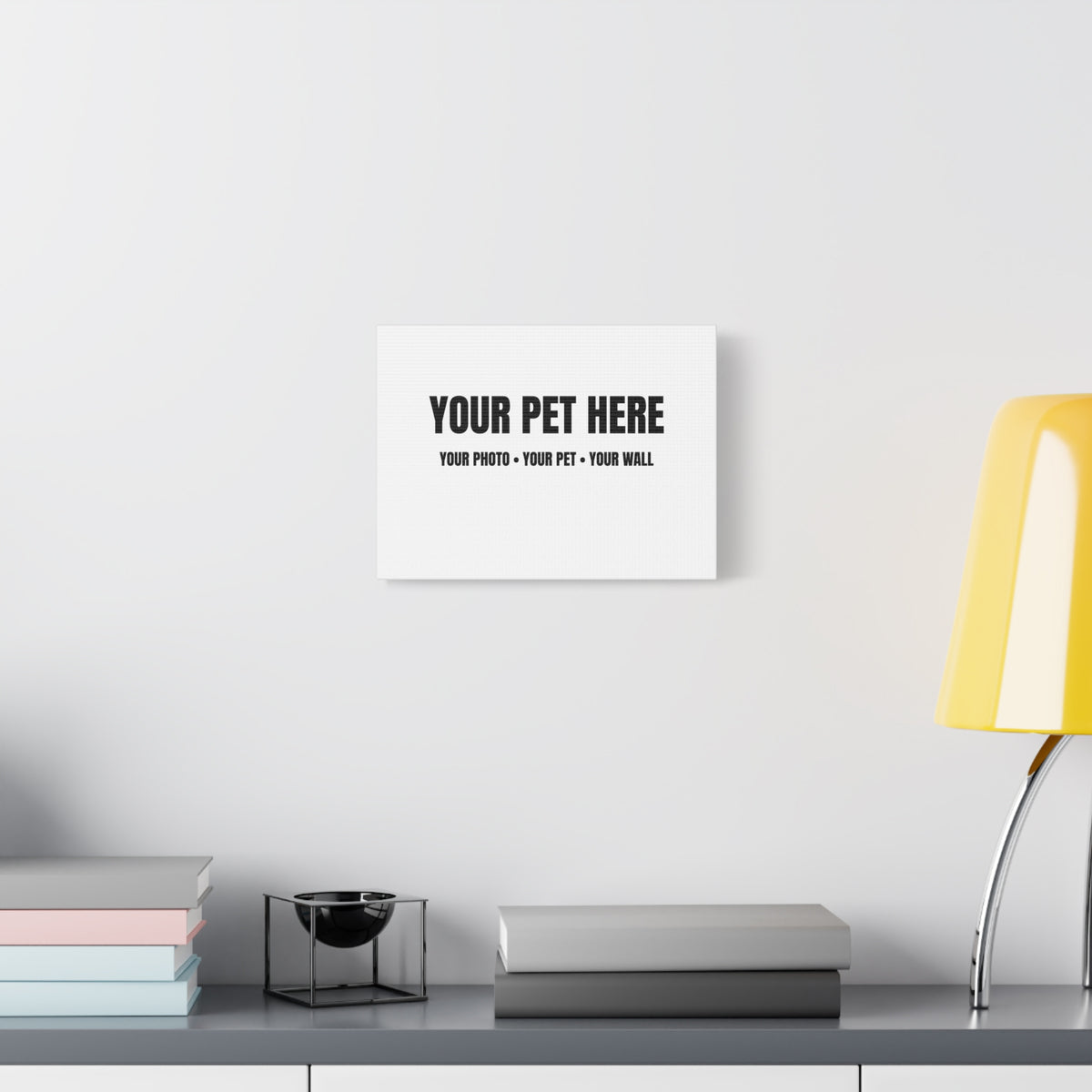 Your Pet Portrait Canvas — Personalized
