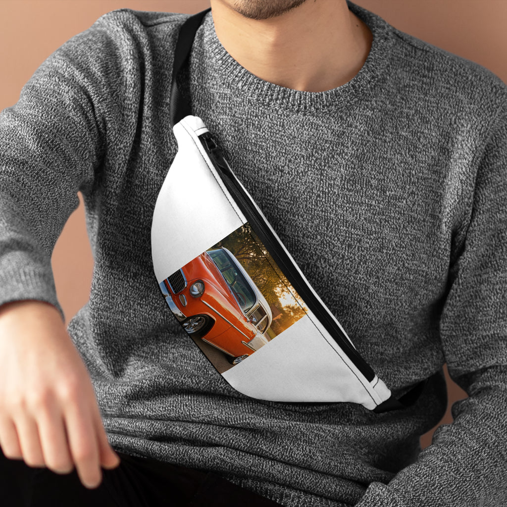 Vintage Orange Car Fanny Pack