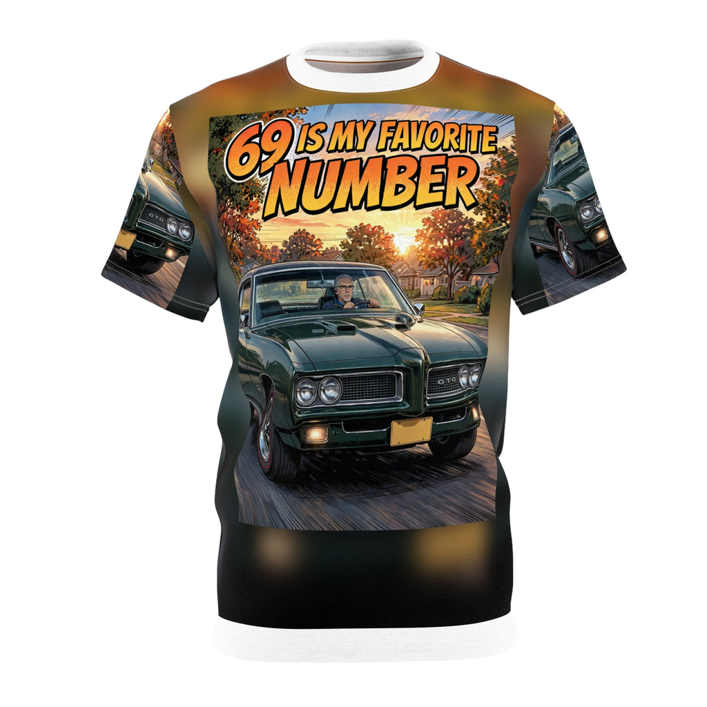 69 Is My Favorite Number All-Over Tee