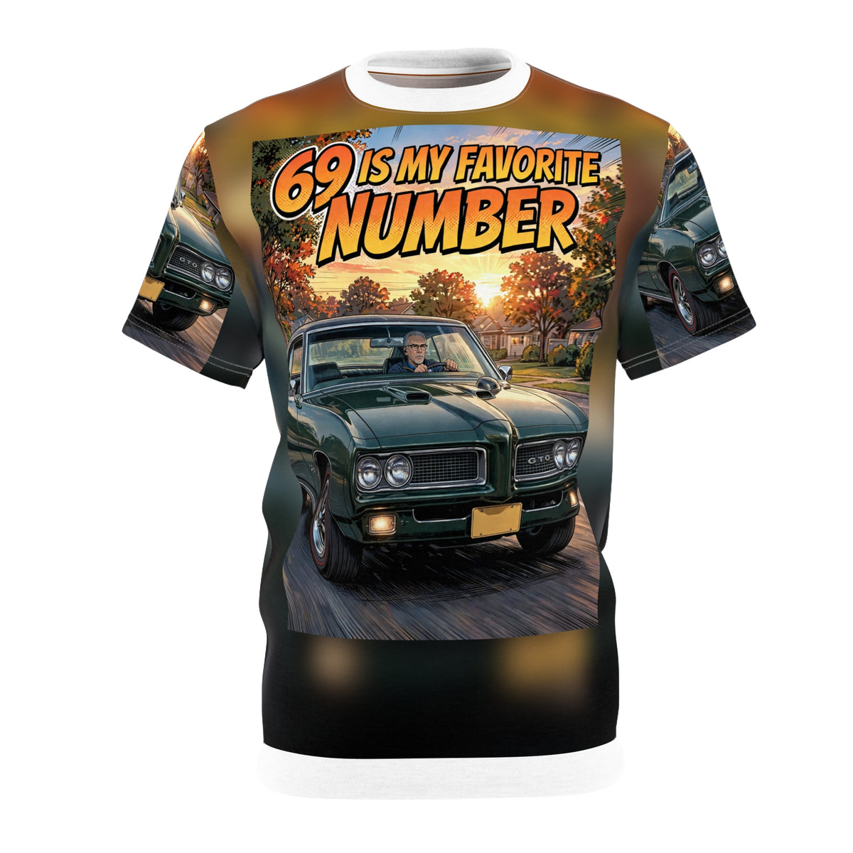 69 Is My Favorite Number All-Over Tee