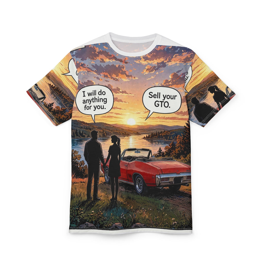 Sell Your GTO Comic All-Over Tee