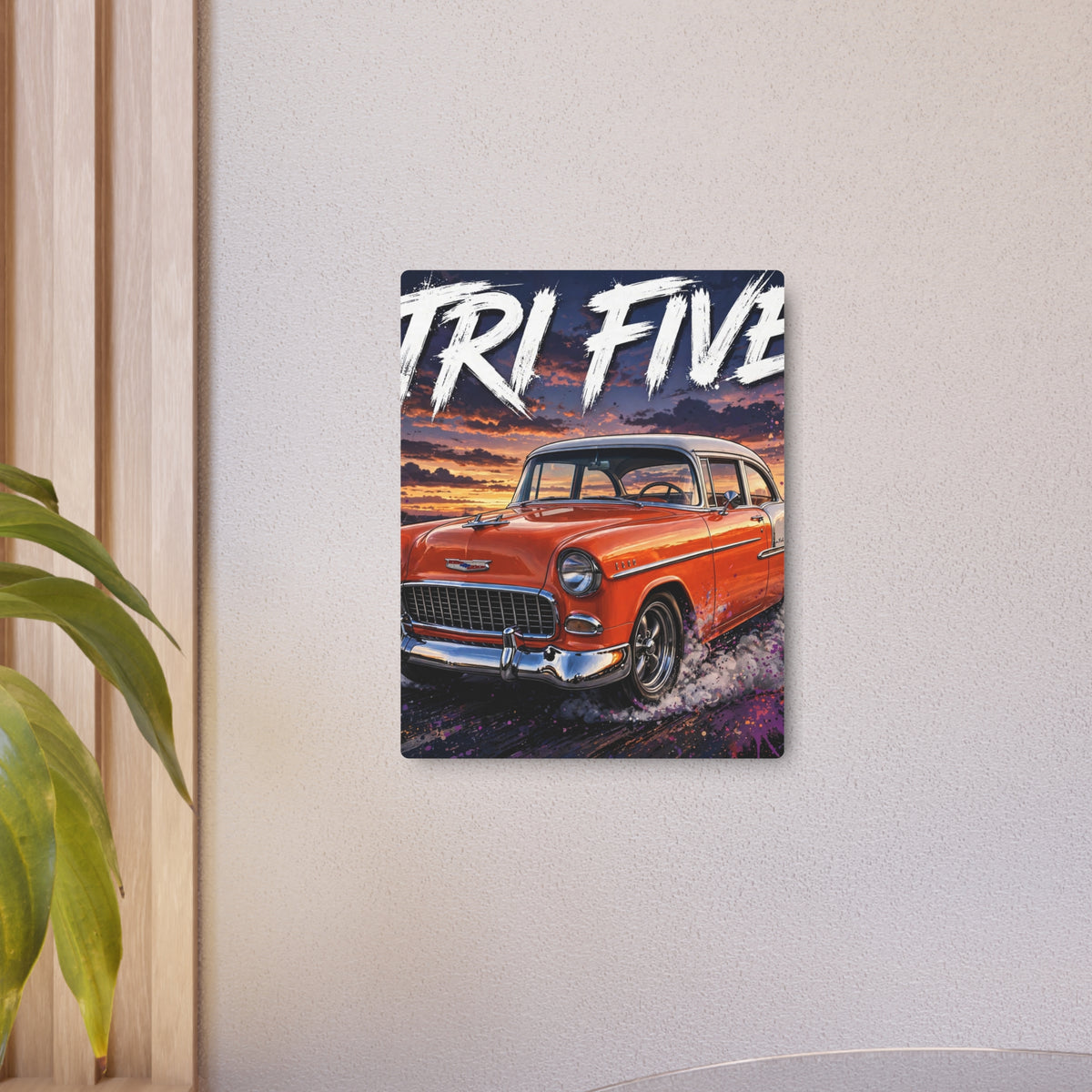 TRI FIVE Metal Sign