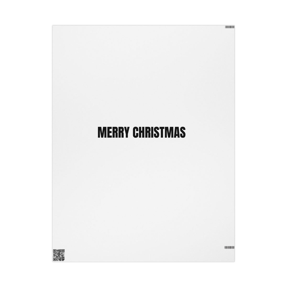 Merry Christmas Wrapping Paper — Festive Gift Wrap