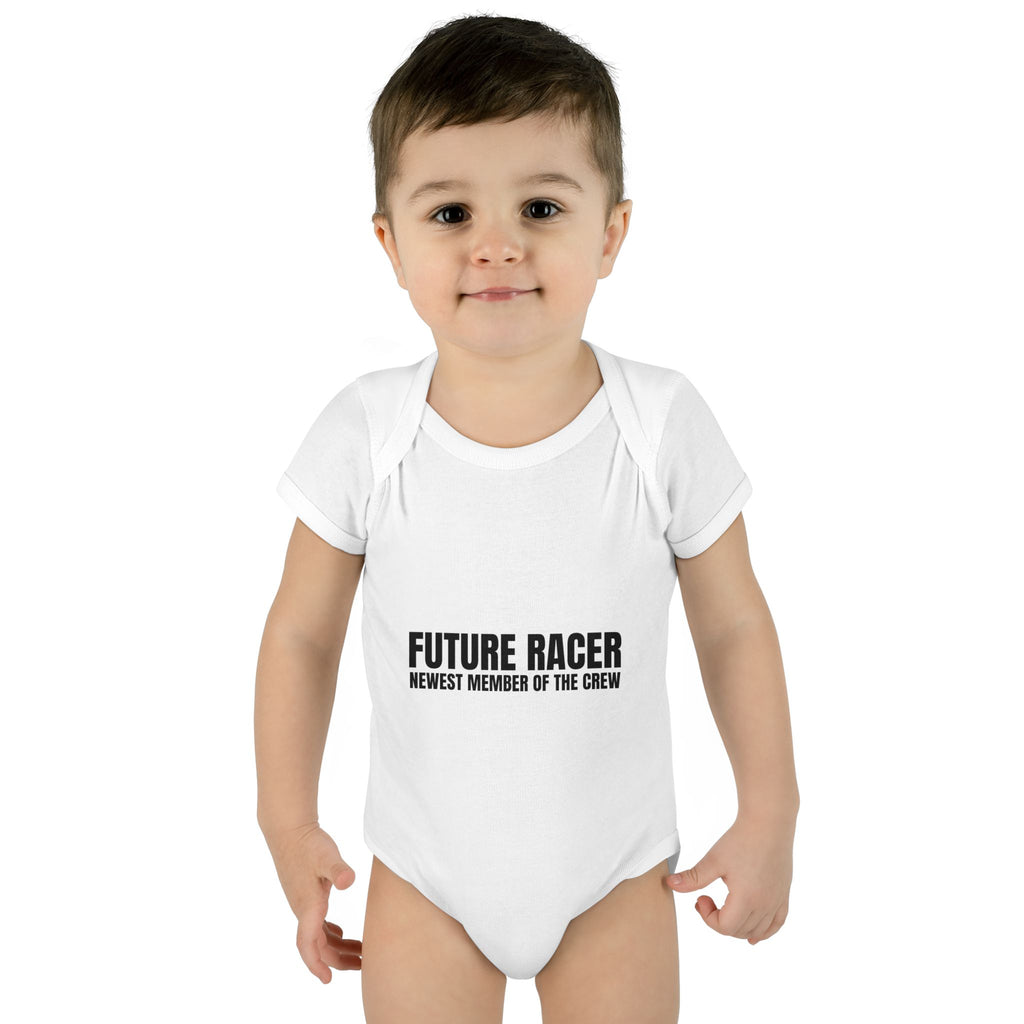 Future Racer Baby Onesie