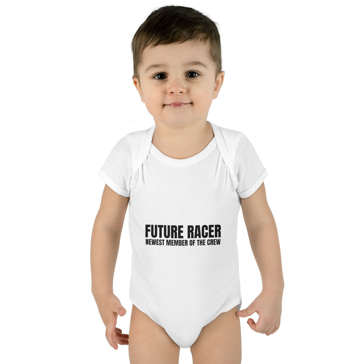 Future Racer Baby Onesie
