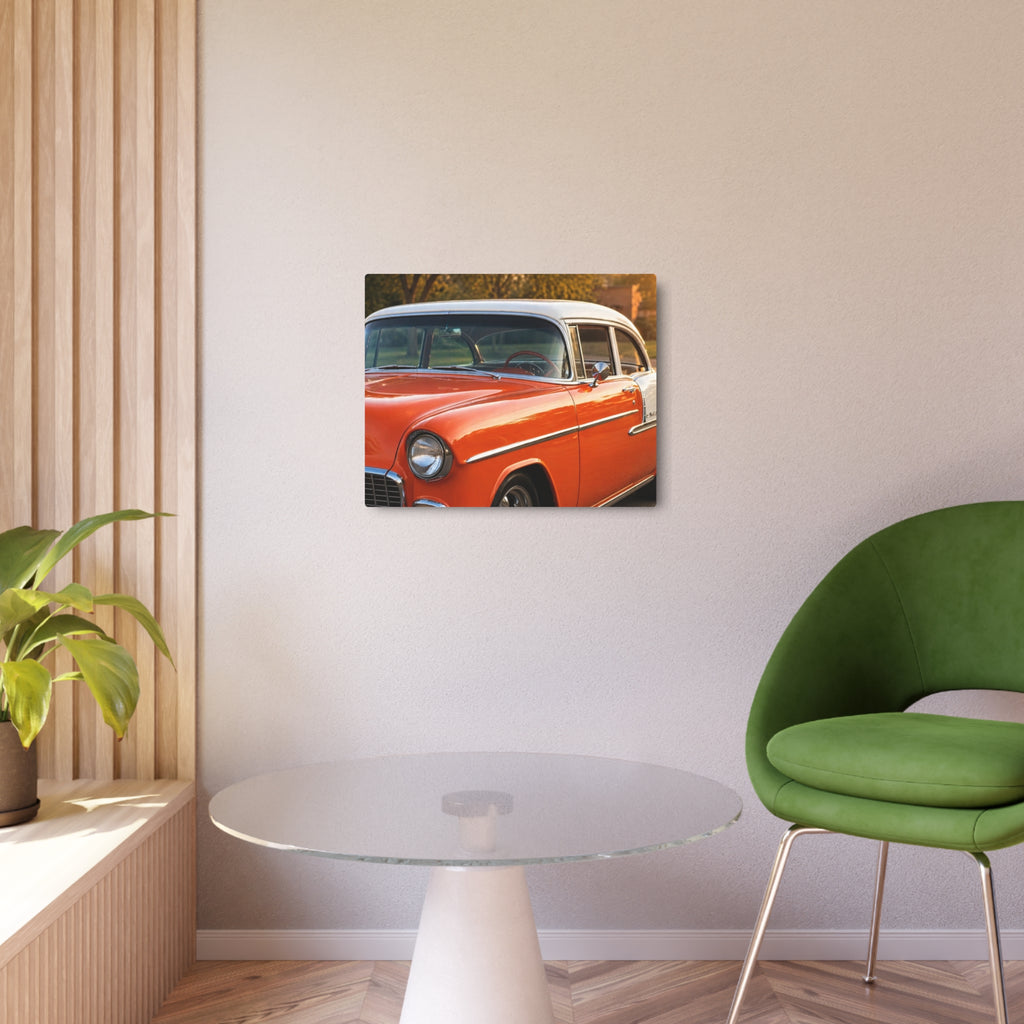 '55 Chevy Metal Sign