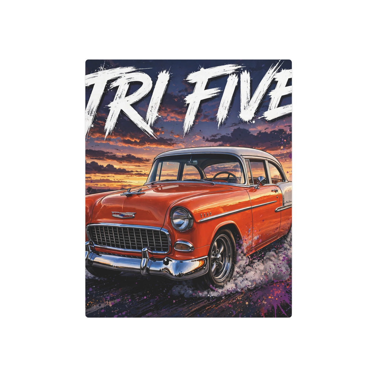 TRI FIVE Metal Sign