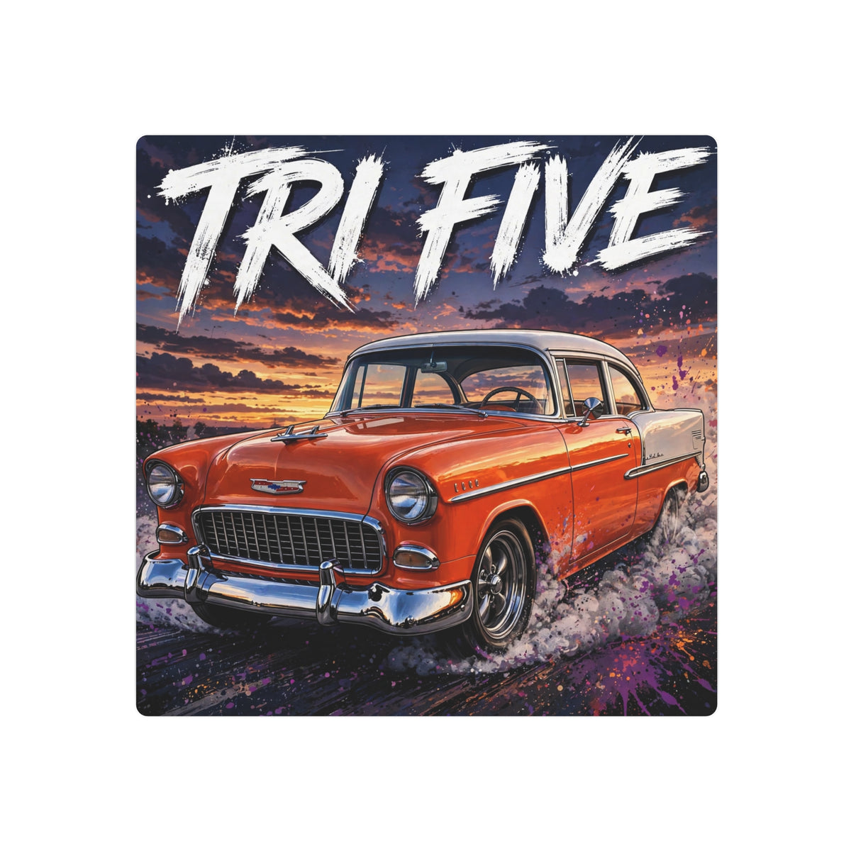 TRI FIVE Metal Sign