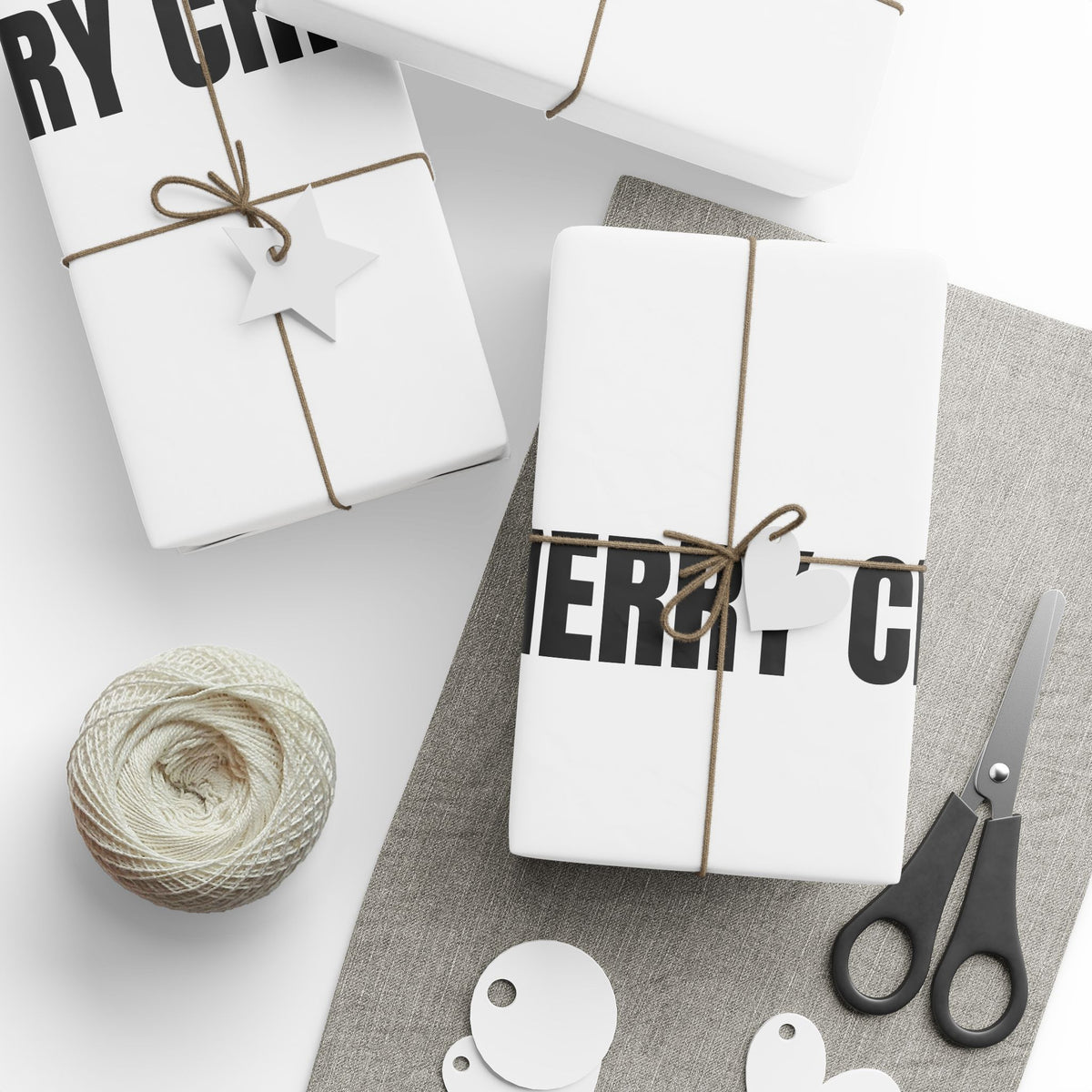 Merry Christmas Wrapping Paper — Festive Gift Wrap