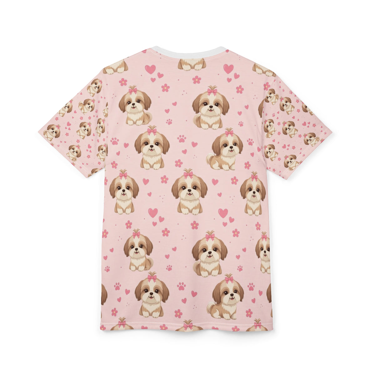 Shih Tzu Pattern All-Over Tee
