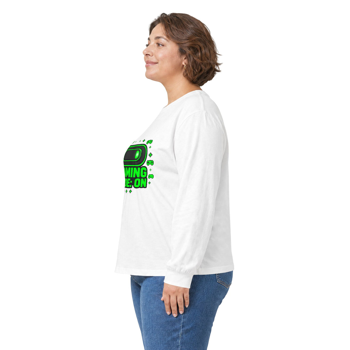 Gaming Mode On Long Sleeve Tee