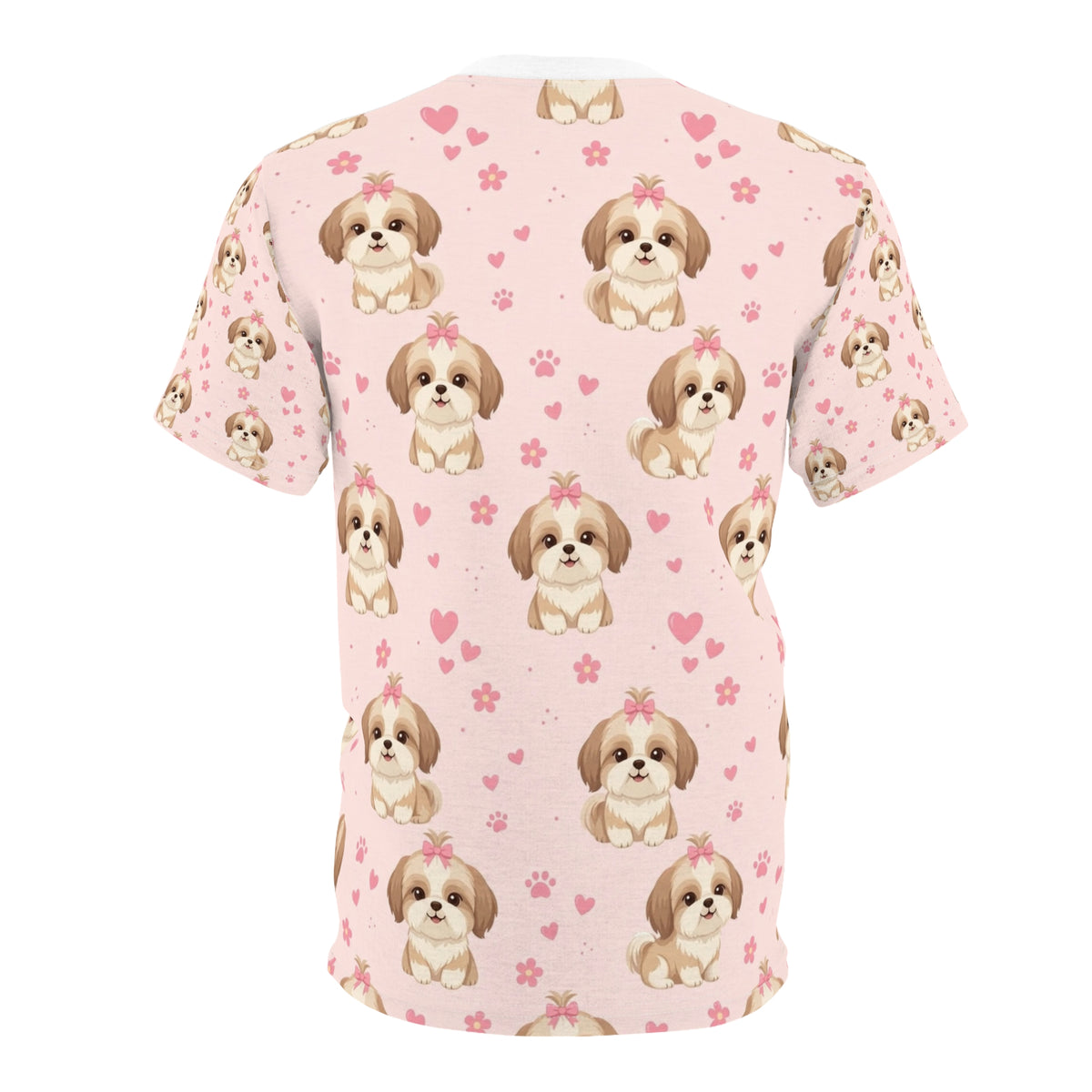 Shih Tzu Pattern All-Over Tee