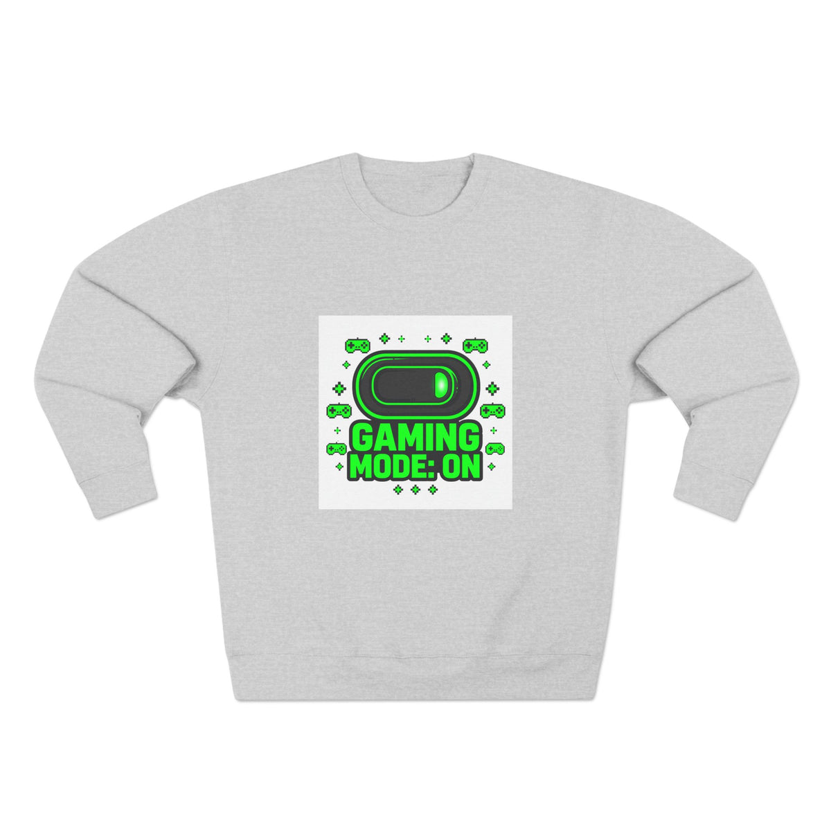 Gaming Mode On Crewneck Sweatshirt