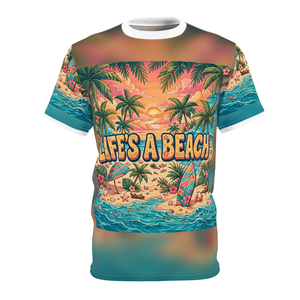 Life's a Beach All-Over Tee
