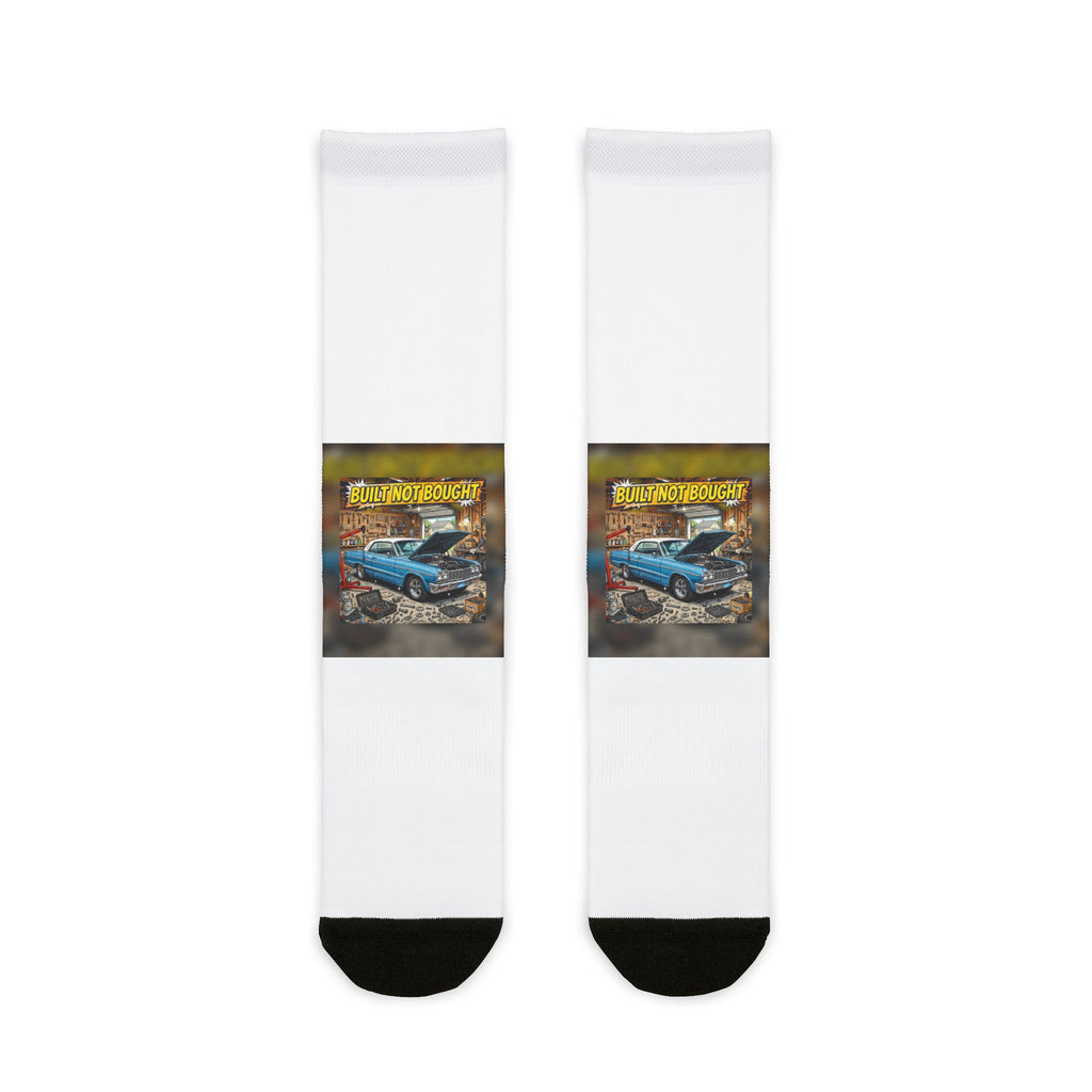 Classic Car Racing Crew Socks