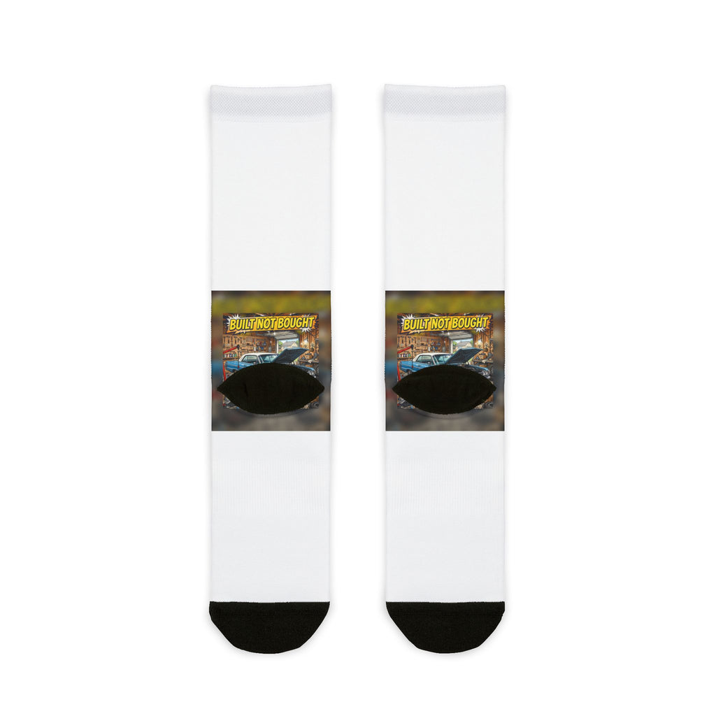 Classic Car Racing Crew Socks