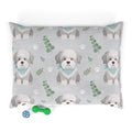 Shaggy Dog Pattern Pet Bed | DeMichele Homewares