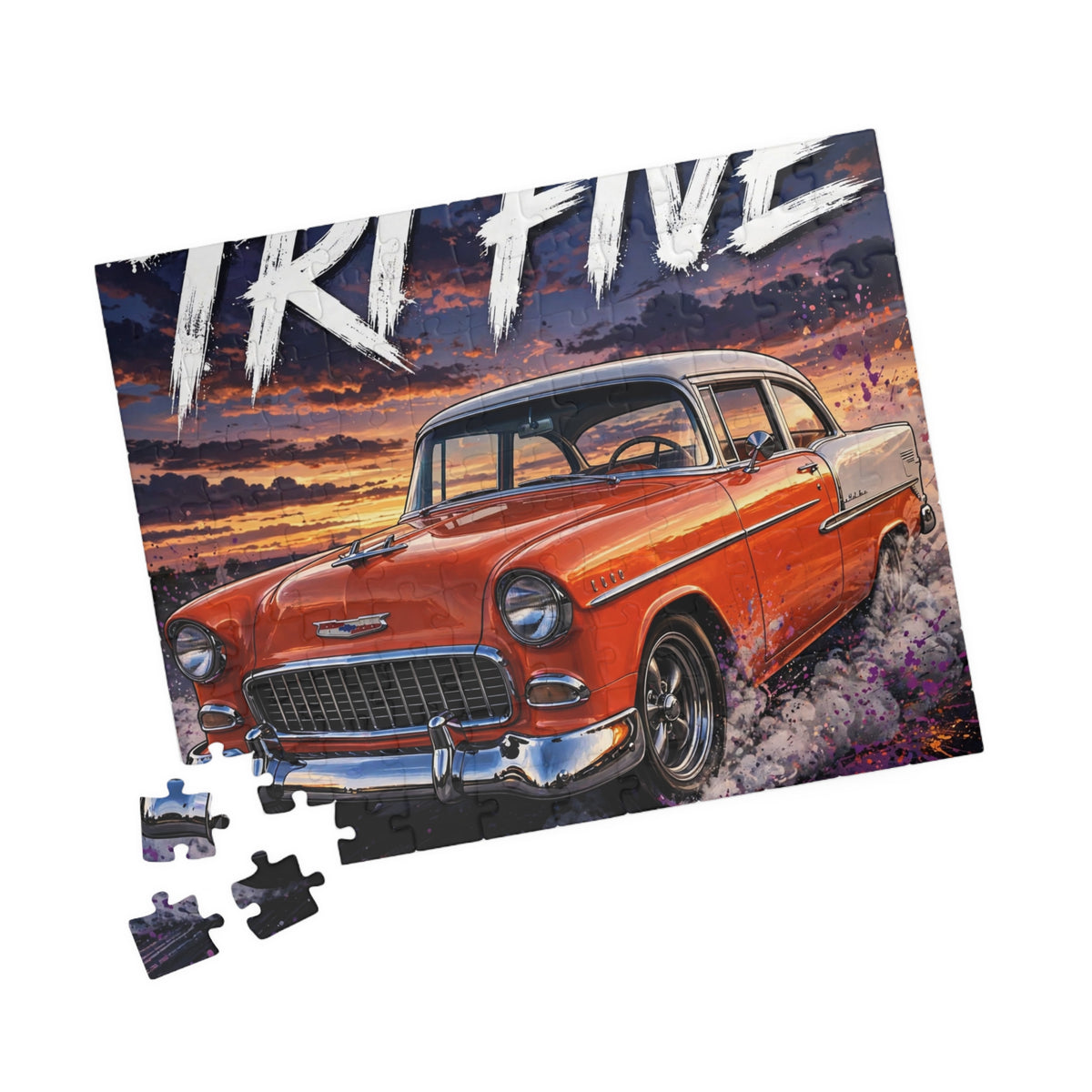 TRI FIVE Jigsaw Puzzle | DeMichele Homewares