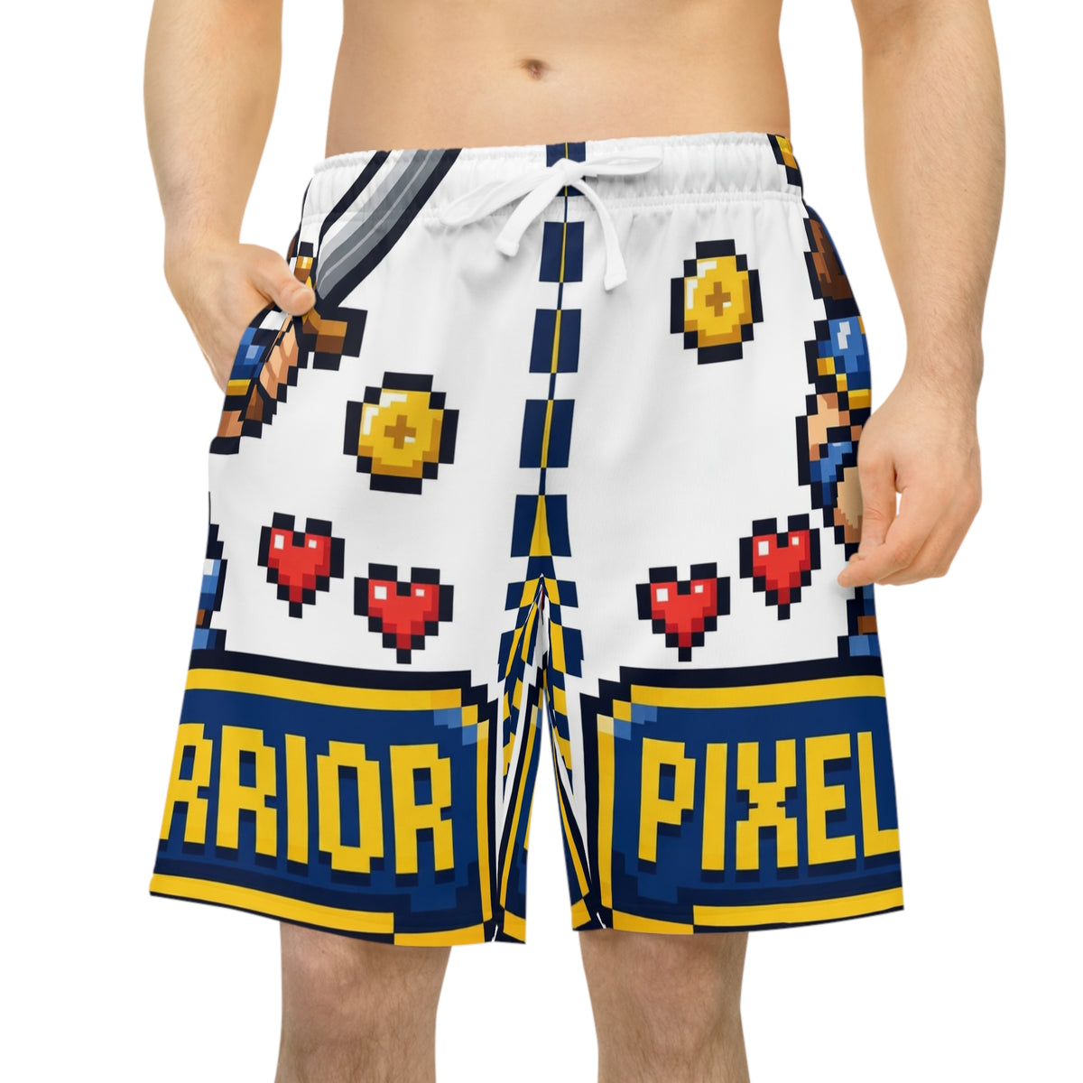 Pixel Warrior All-Over Shorts