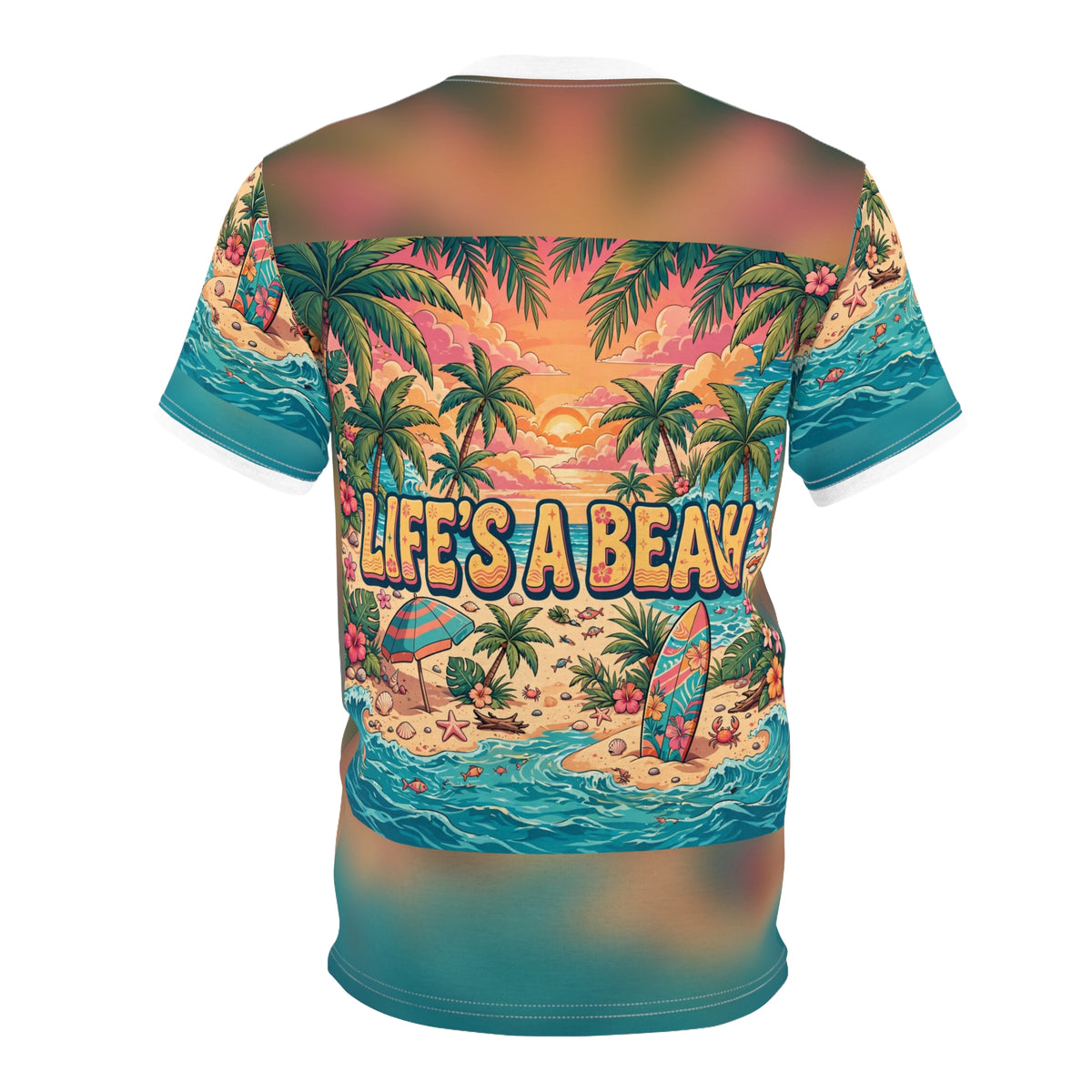 Life's a Beach All-Over Tee