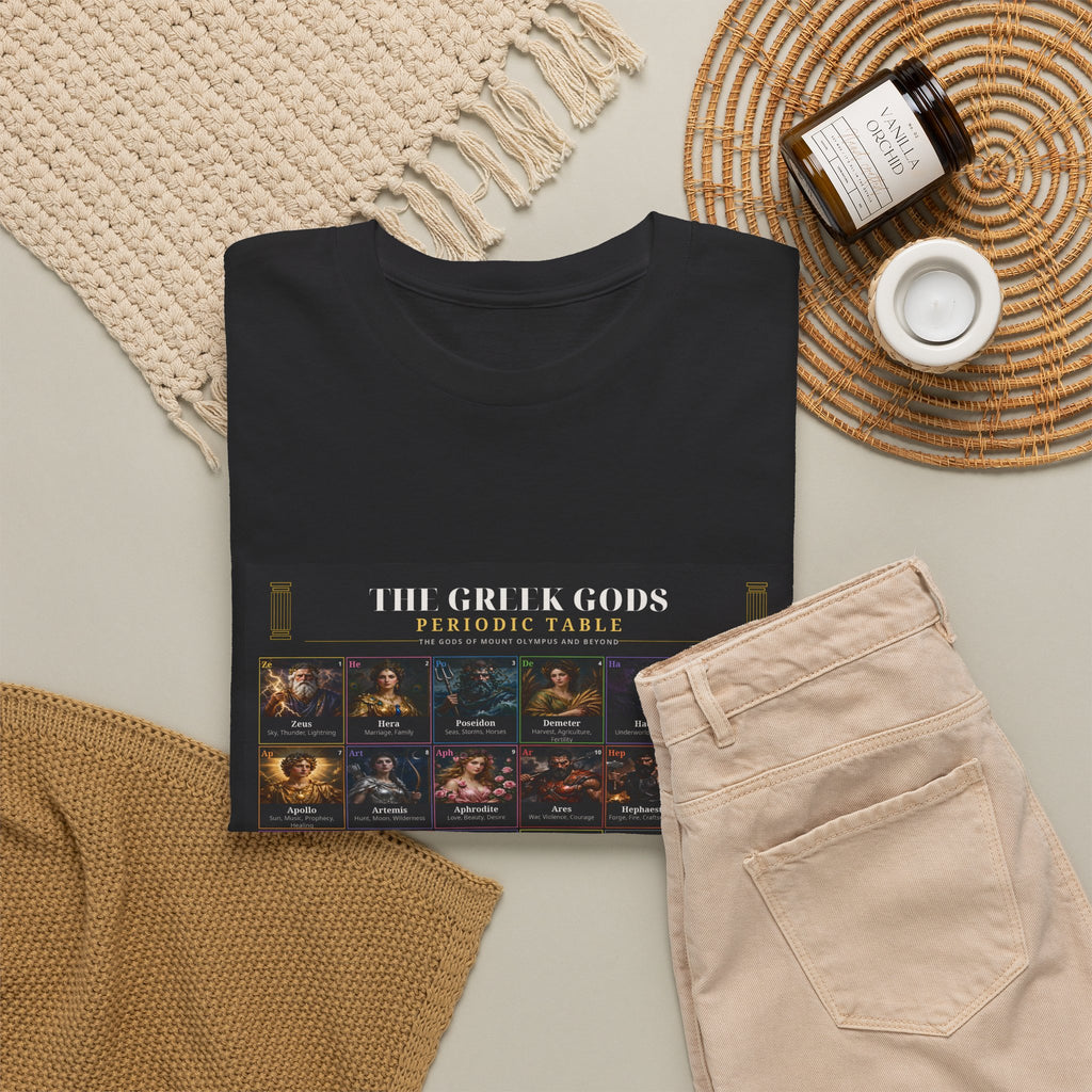 The Greek Gods Periodic Table Tee