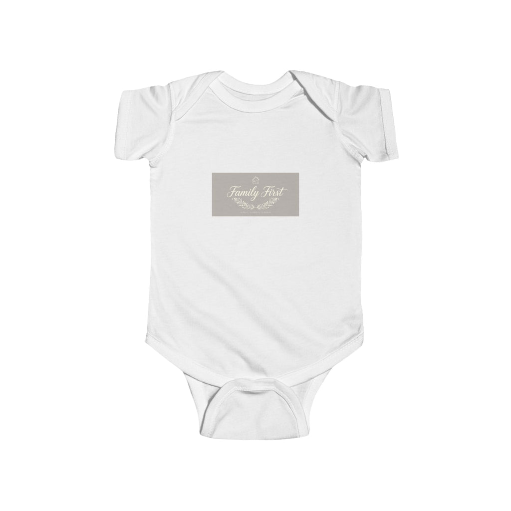 Family First Baby Bodysuit | DeMichele Homewares