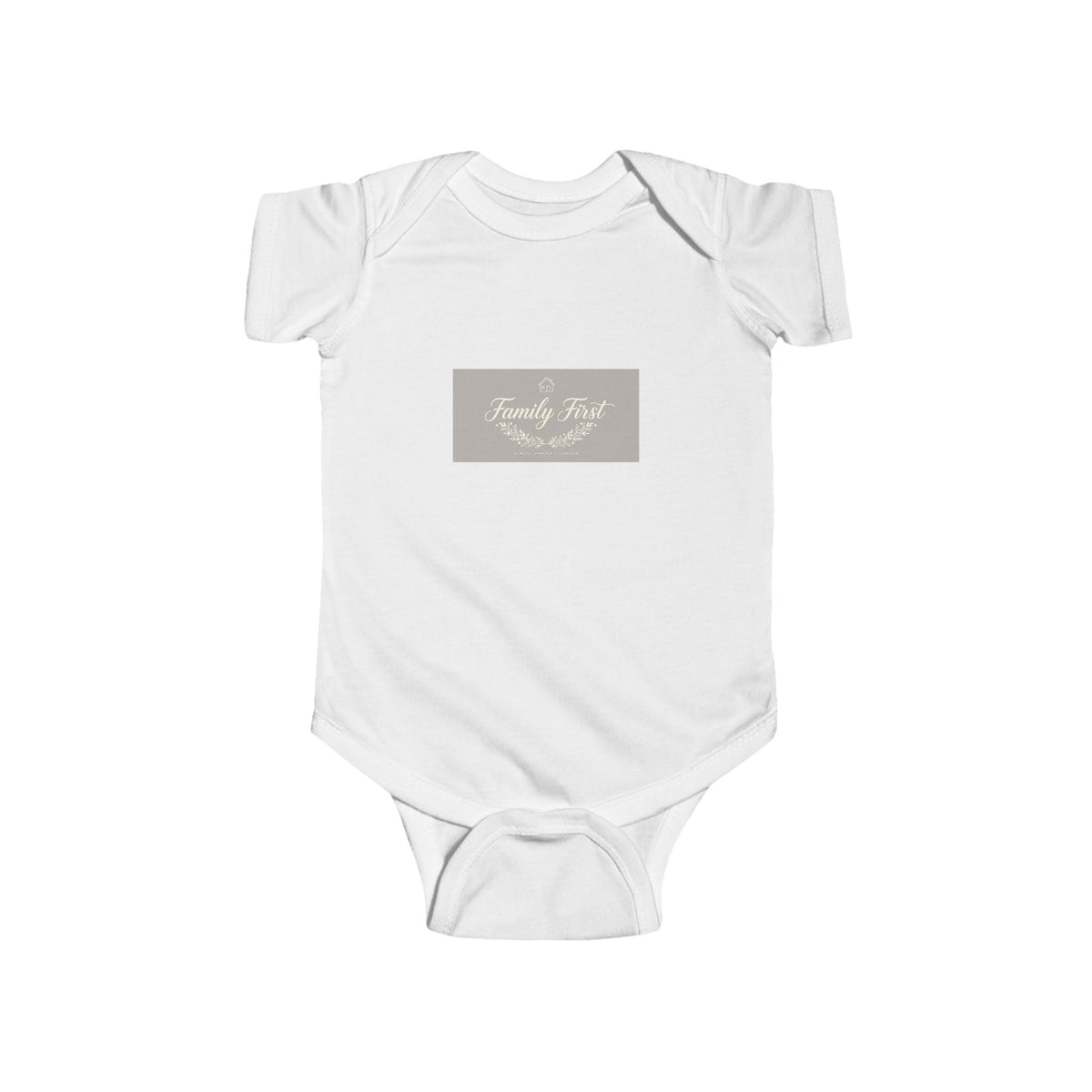 Family First Baby Bodysuit | DeMichele Homewares