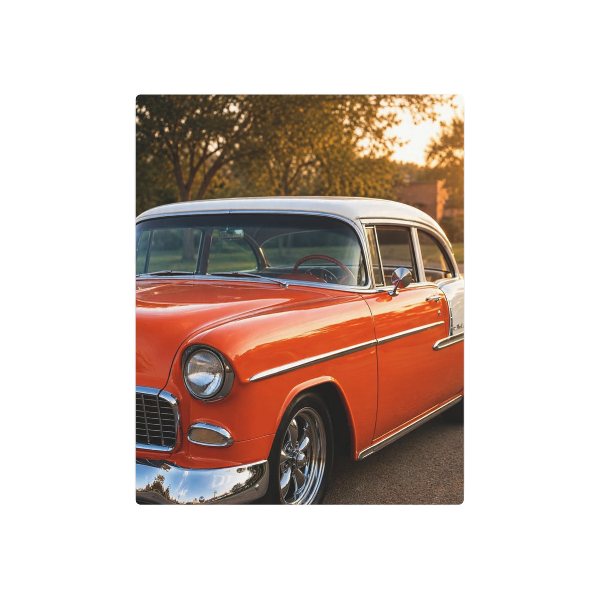 '55 Chevy Metal Sign