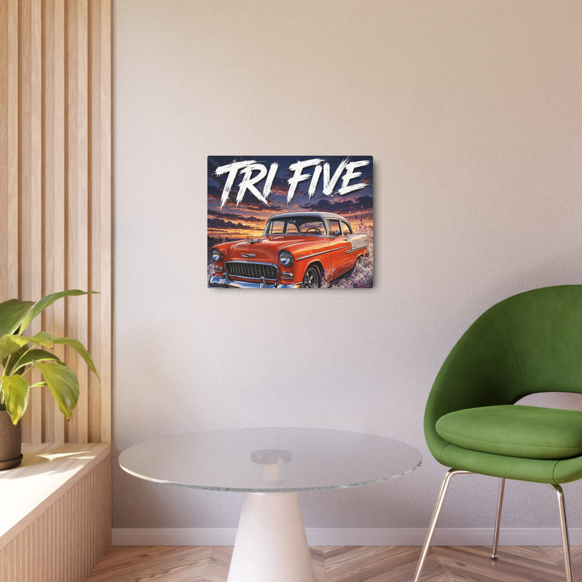 TRI FIVE Metal Sign