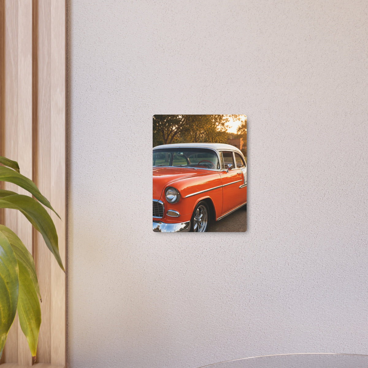 '55 Chevy Metal Sign