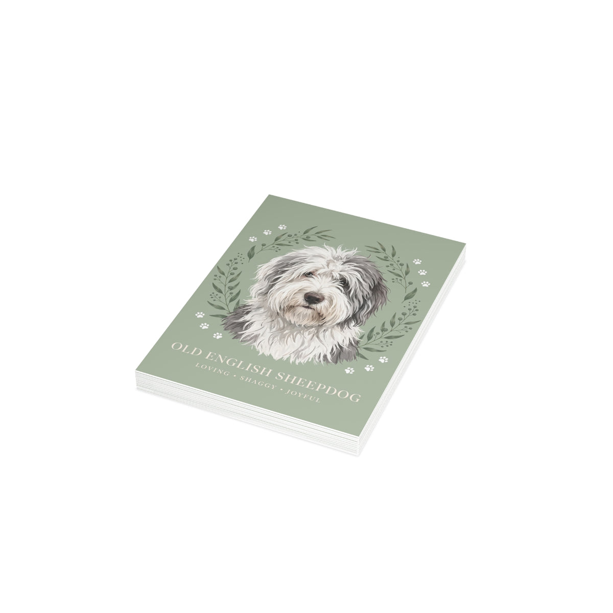 Old English Sheepdog Postcard Bundles | DeMichele Homewares