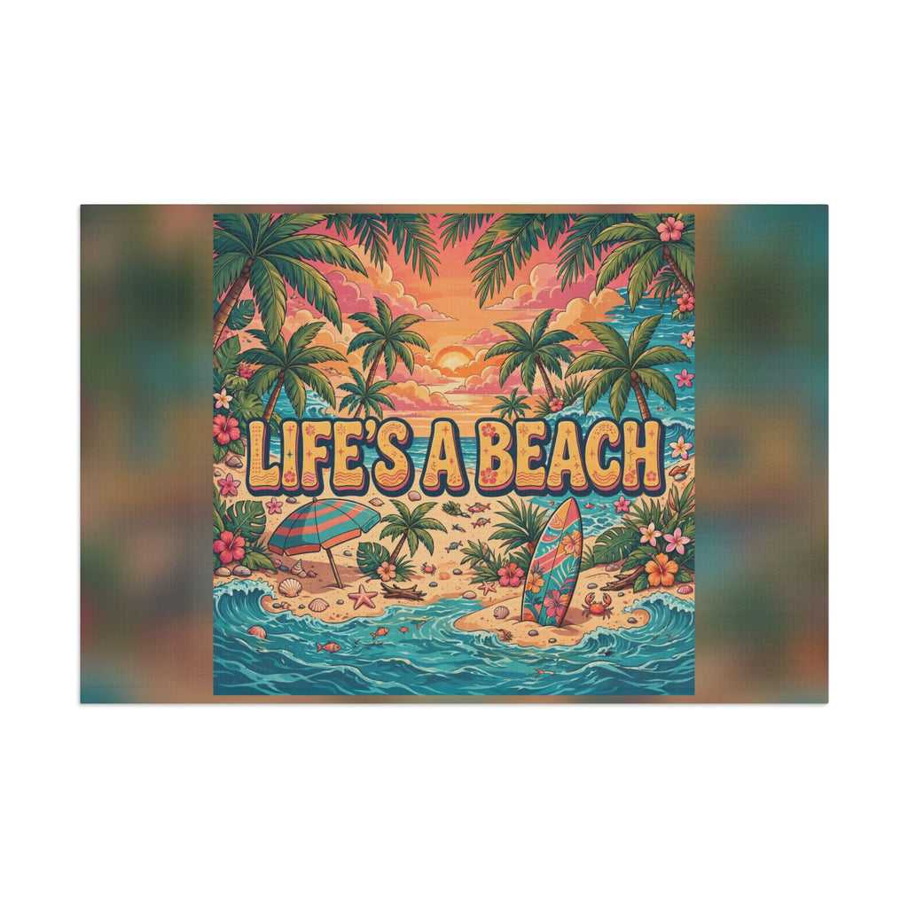 Life's a Beach Garden Flag | DeMichele Homewares