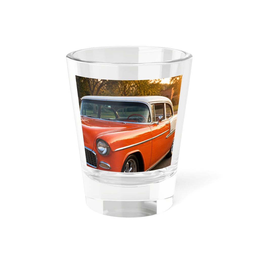 Vintage Orange Classic Car Shot Glass | DeMichele Homewares