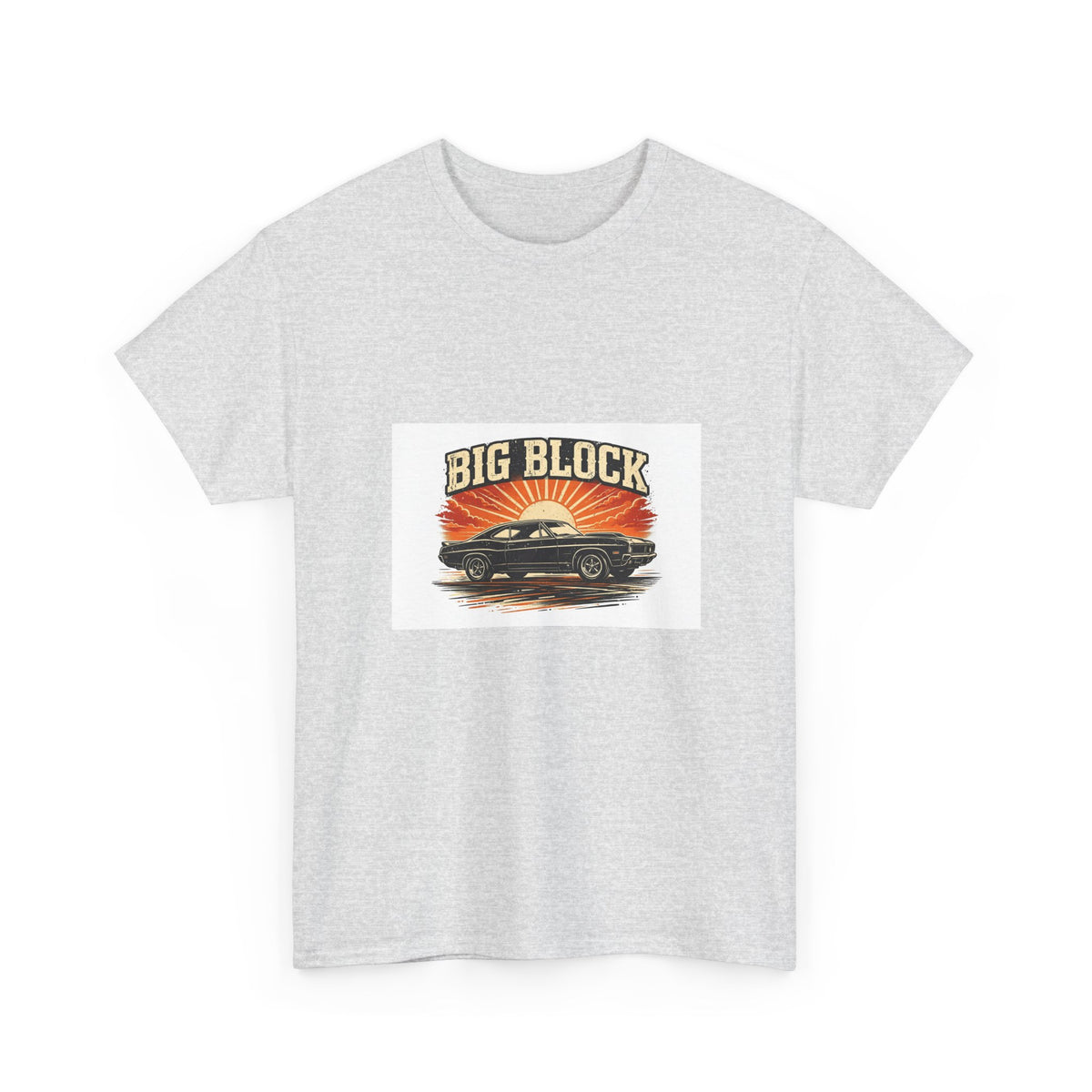 Big Block Sunset Tee