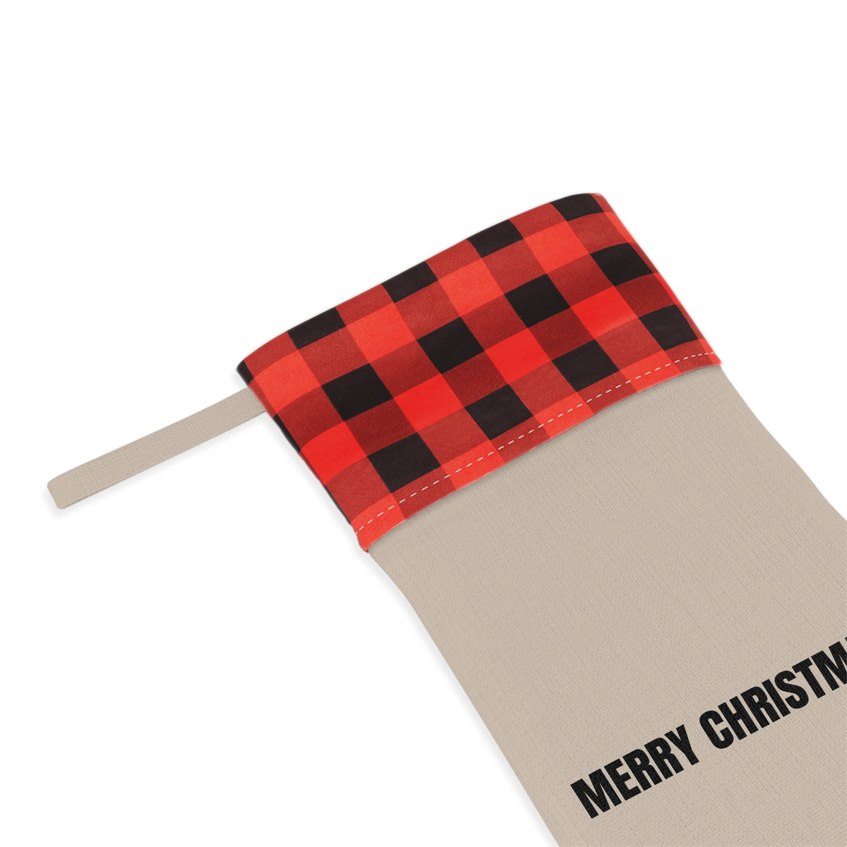 Merry Christmas Stocking — Personalized Family Christmas Stocking