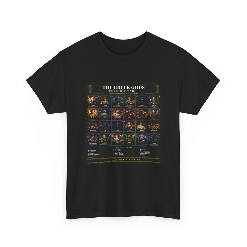The Greek Gods Periodic Table Tee