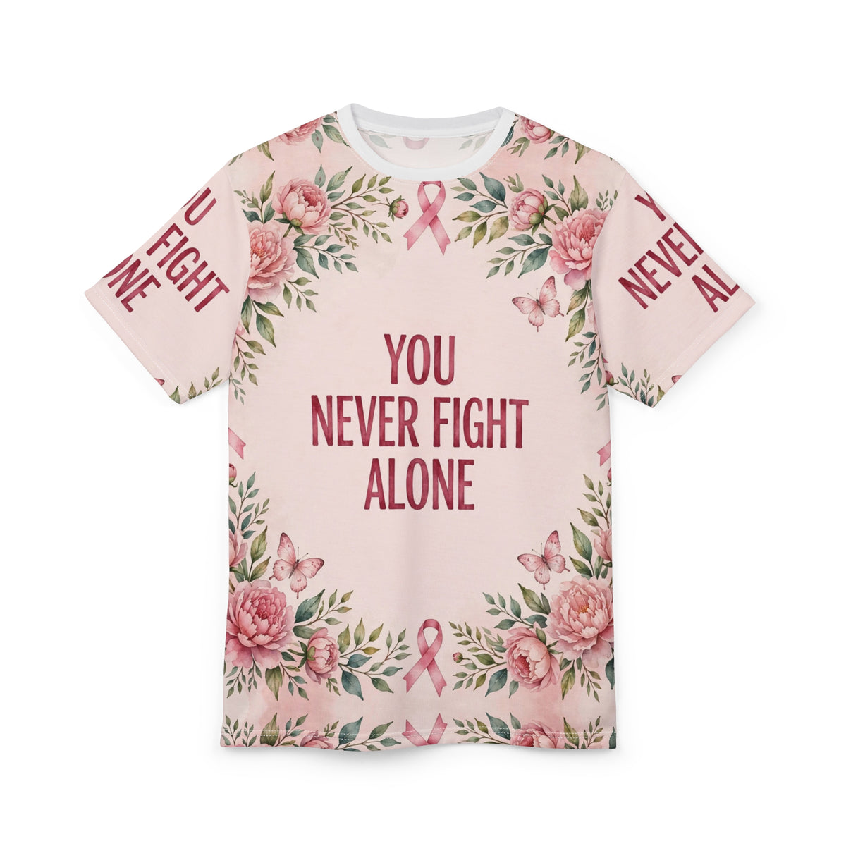 You Never Fight Alone All-Over Tee
