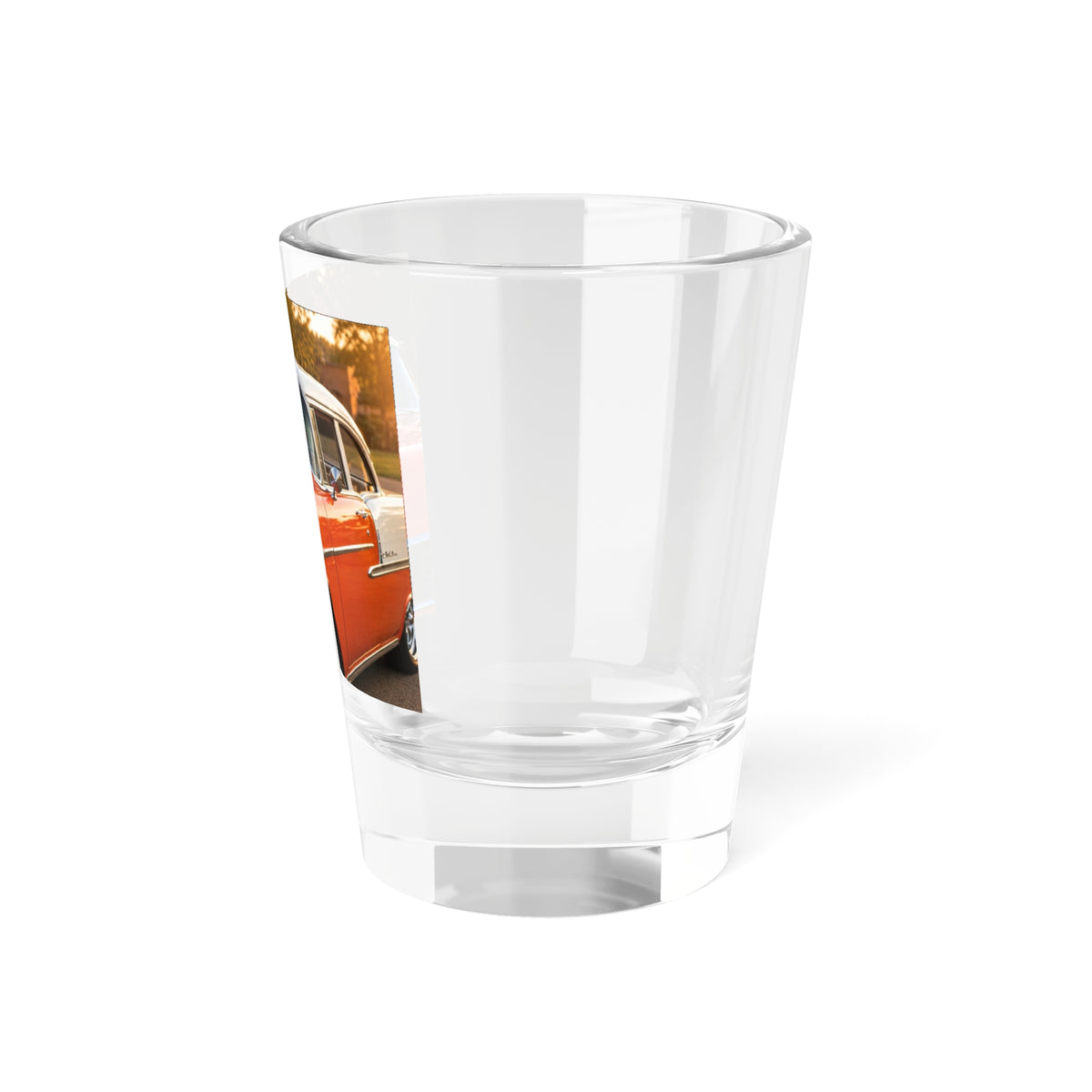 Vintage Orange Classic Car Shot Glass | DeMichele Homewares