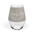 Family First Stemless Wine Glass | DeMichele Homewares