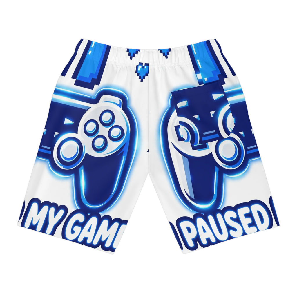 I Paused My Game All-Over Shorts