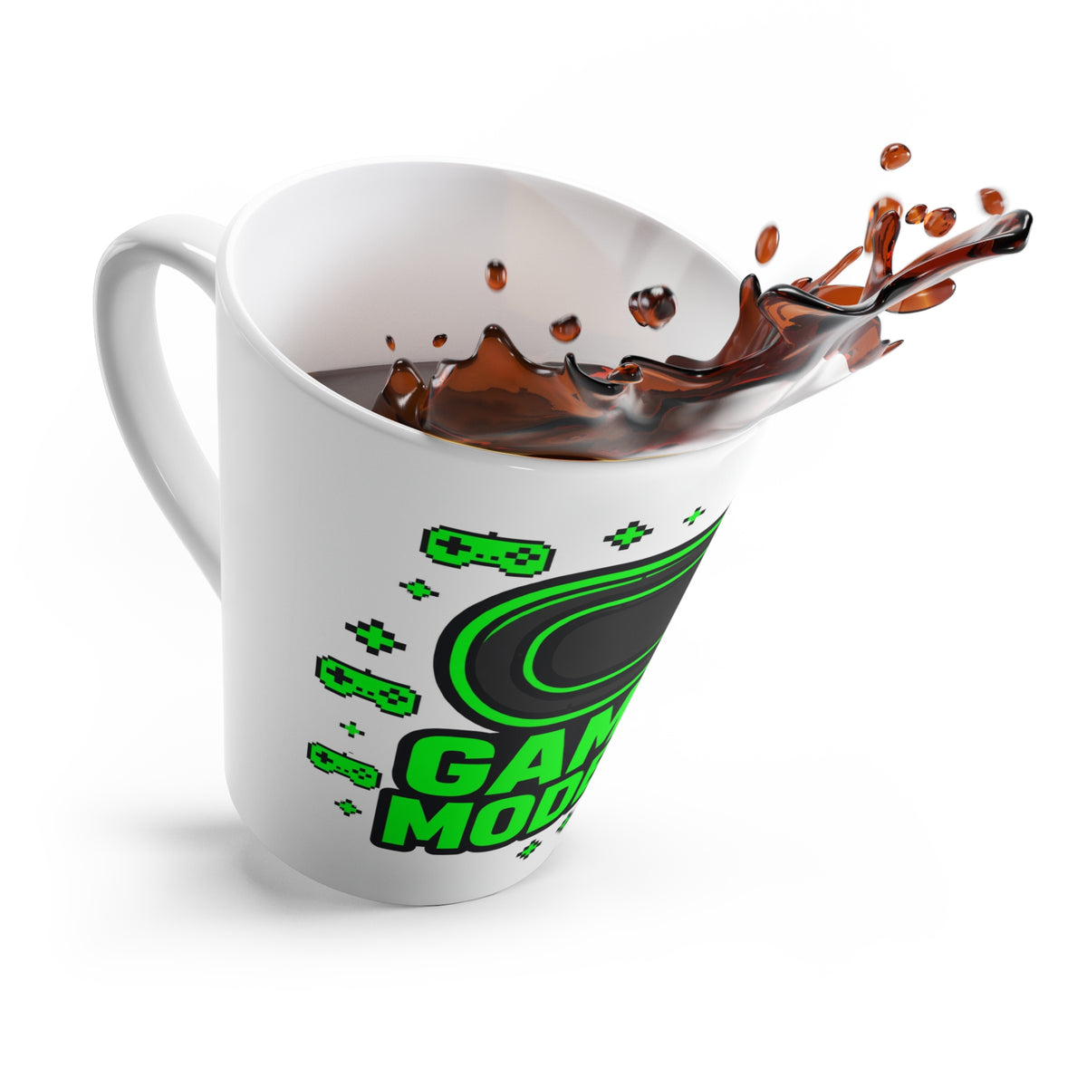 Gaming Mode On Latte Mug