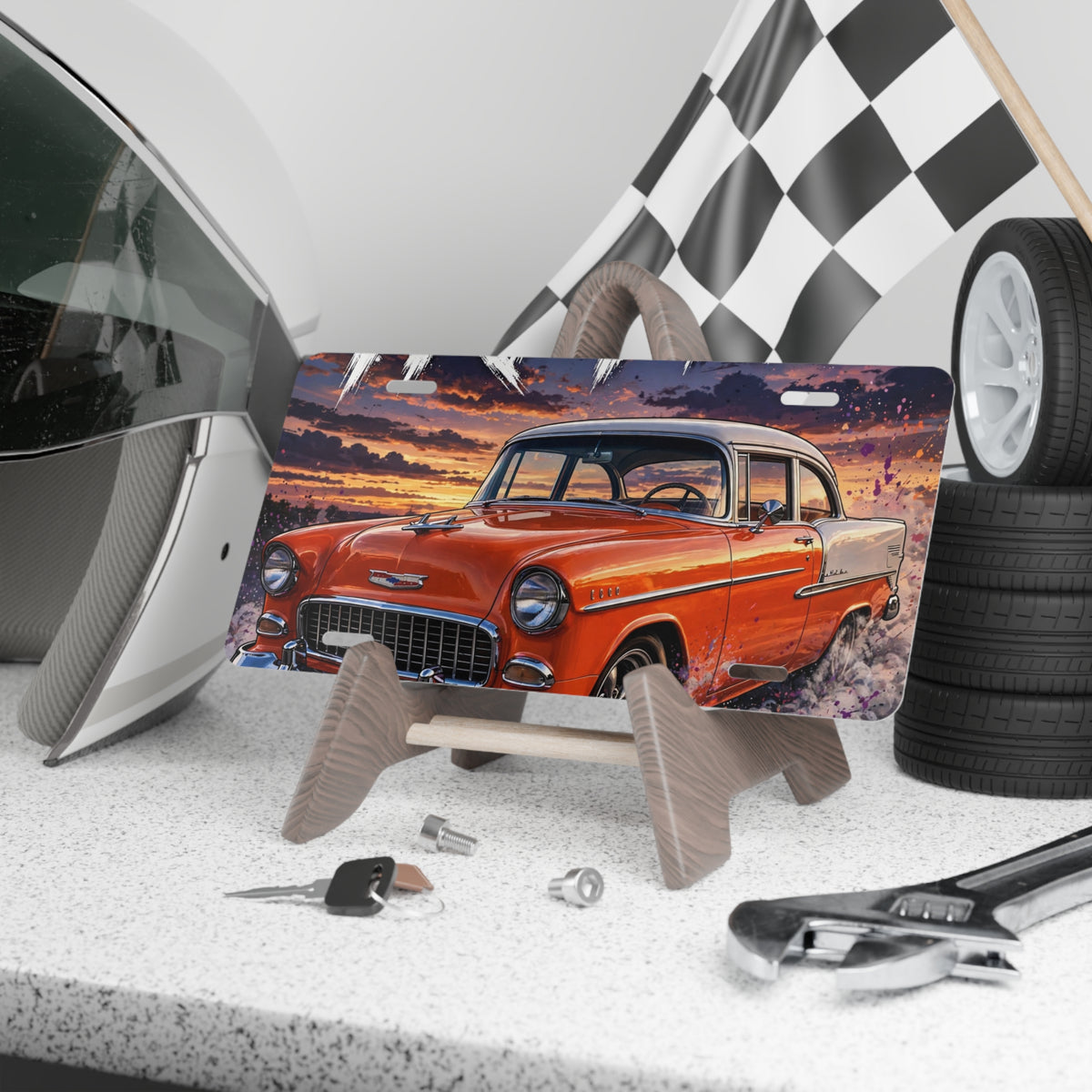 TRI FIVE Vanity Plate | DeMichele Homewares