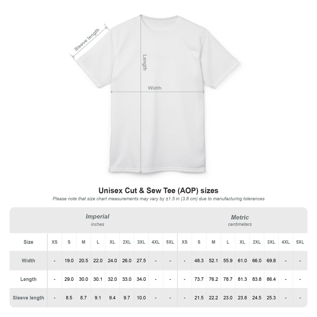 Faith Over Fear — All-Over Print Tee