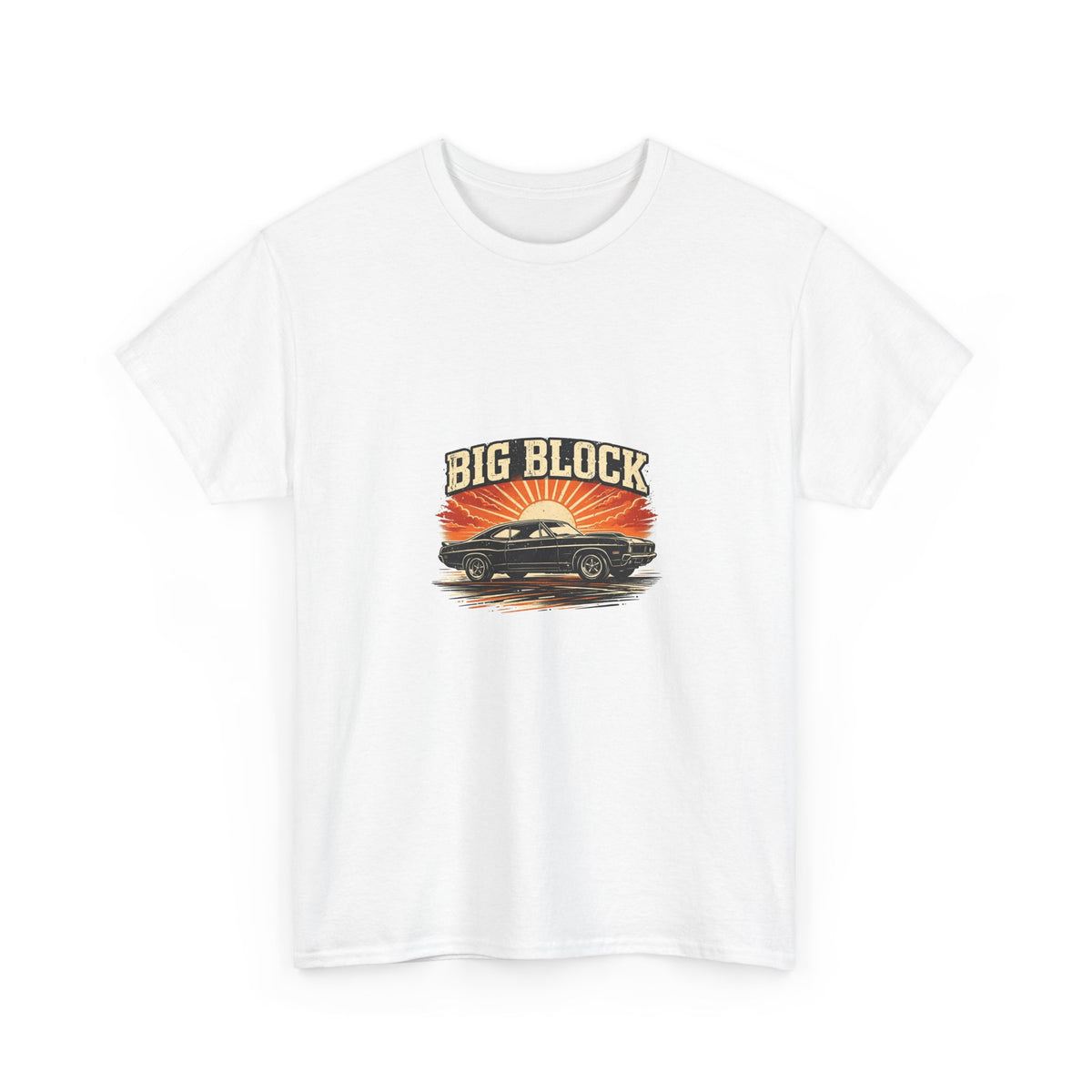 Big Block Sunset Tee