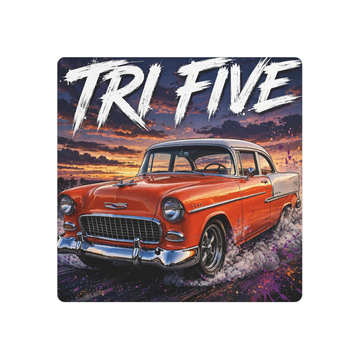 TRI FIVE Metal Sign