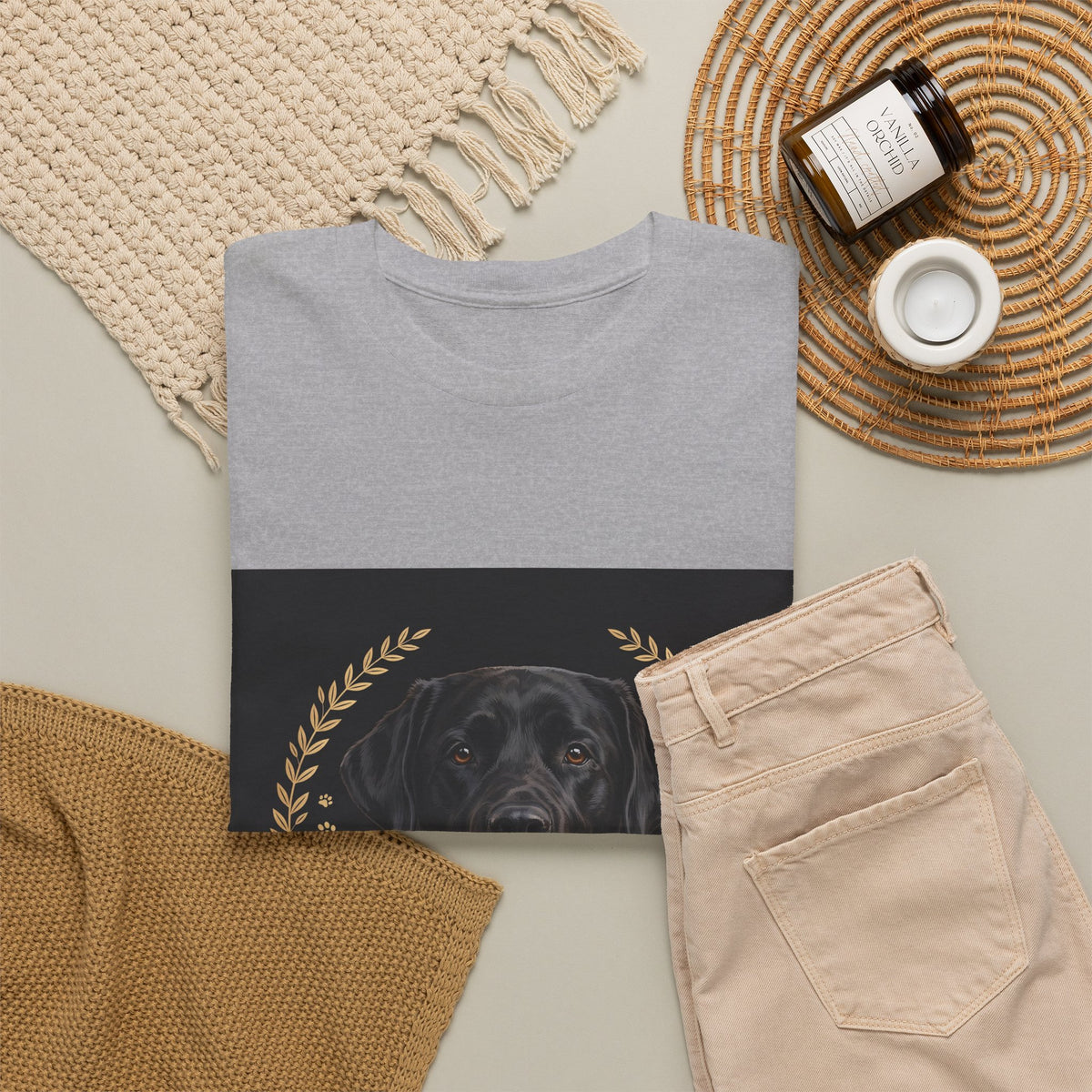 Black Labrador Tee