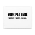Your Pet Portrait Canvas — Personalized