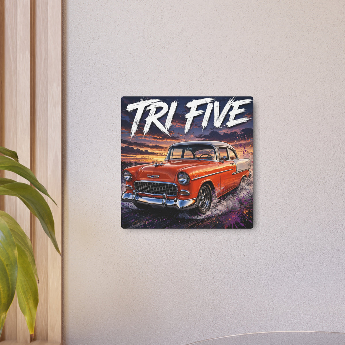 TRI FIVE Metal Sign